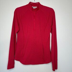 Tommy Bahama Racquet‎ And Paddle 1/4 Zip Pullover Size M Pink
